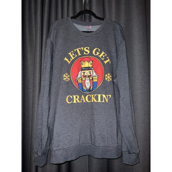 Ugly Christmas Sweater Xmas Sweatshirt Crewneck Size 2XL - Picture 1 of 3